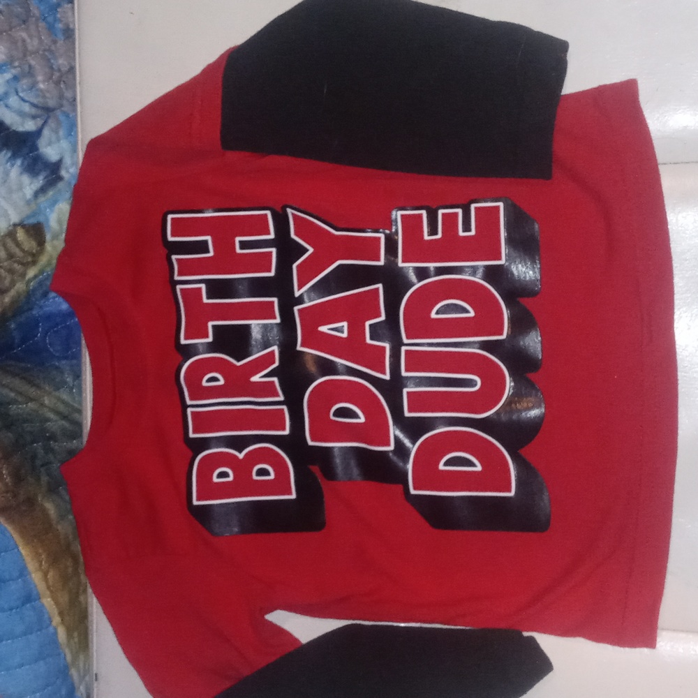 NWOT birthday dude shirt must bundle